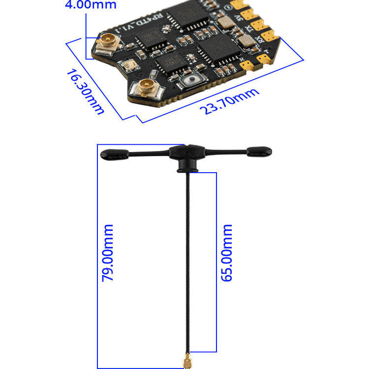 RadioMaster RP4TD ExpressLRS 2 - Foxeer Reaper Extreme 2.5W Vtx บทวิจารณ์และราคา